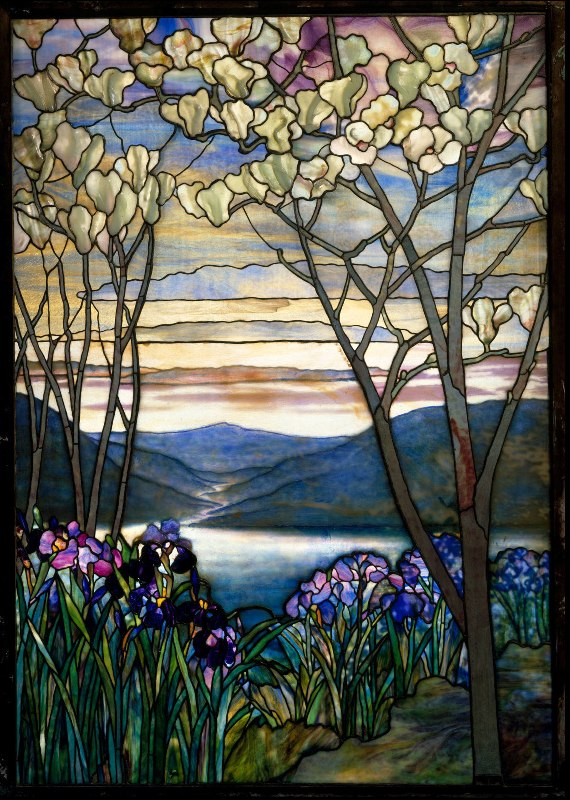 louis c tiffany stained glass tree of life