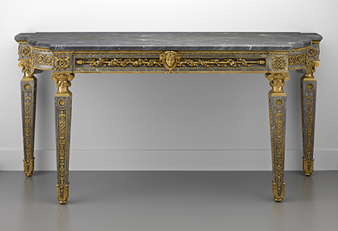 Blue Marble Side Table With Neoclassical Mounts 1781 The Magazine Antiques