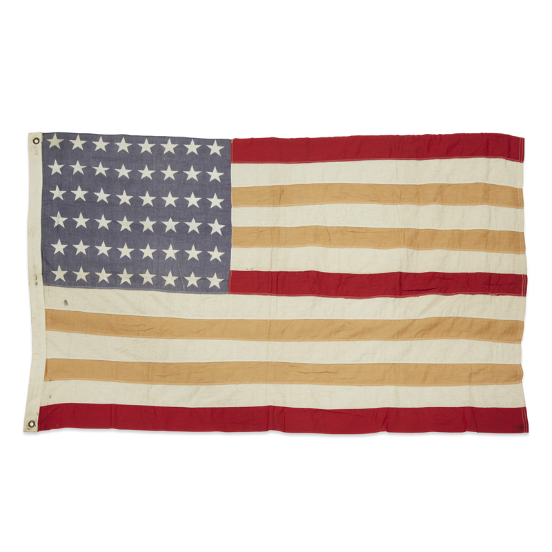 48-star American flag Curious Objects Keim
