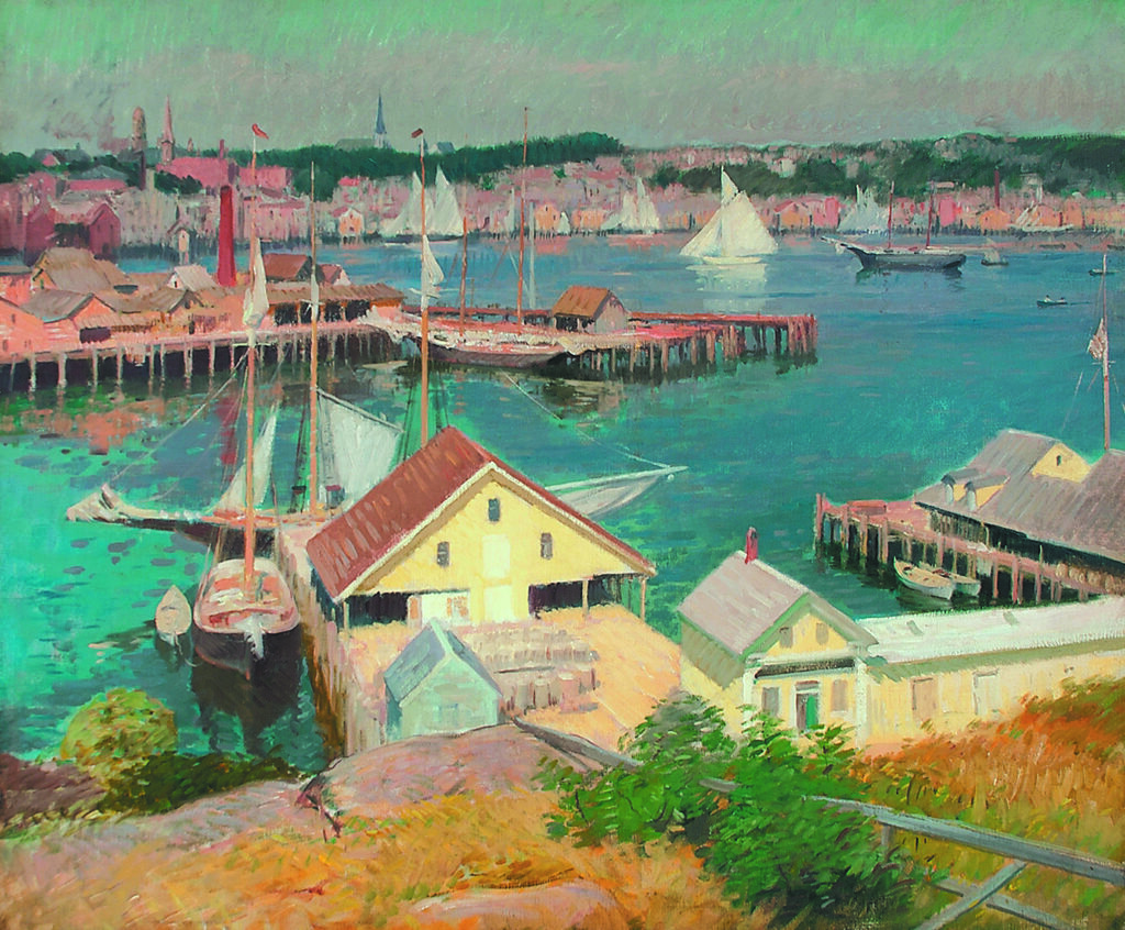 THE FLOWERING OF AMERICAN IMPRESSIONISM IN GLOUCESTER - The Magazine  Antiques