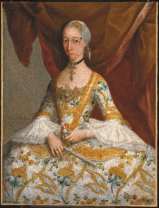 Doña María de la Luz Padilla y Gómez de Cervantes by Miguel Cabrera (1695– 1768), c. 1760. Brooklyn Museum, Museum Collection Fund and Dick S. Ramsay Fund; photograph courtesy of the Blanton Museum of Art, University of Texas at Austin.
